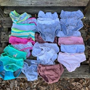 Lot of Toddler Girl underwear